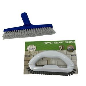 Lot of 2 Grout Cleaning Brushes Floor Walls New 0780 Clean Eez Crown Choice